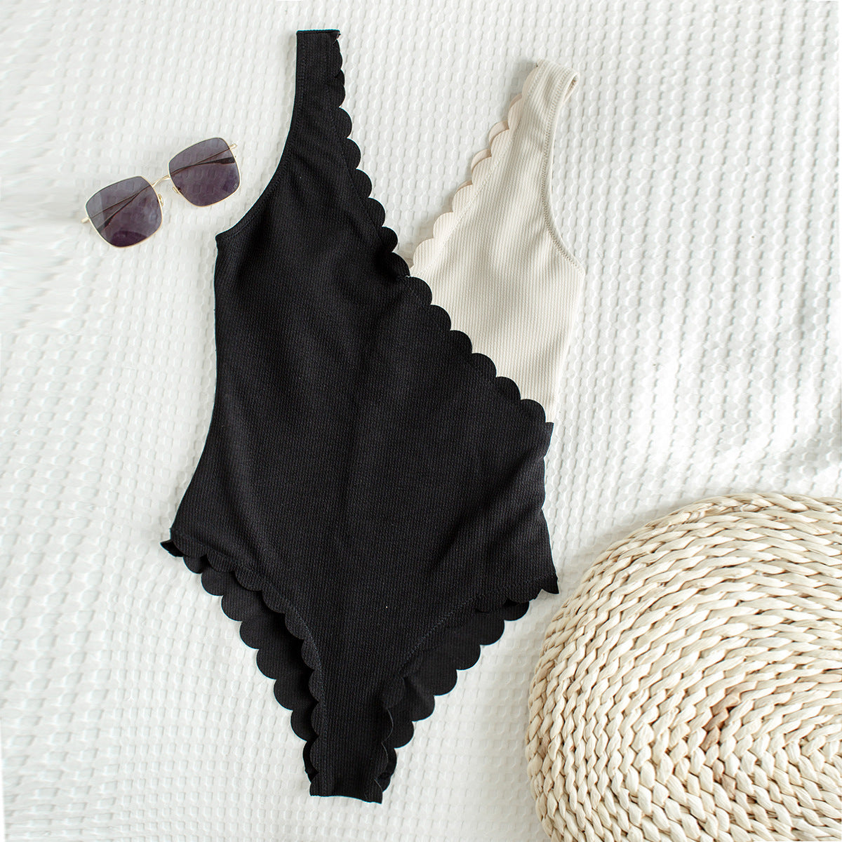 Black/White Bikini