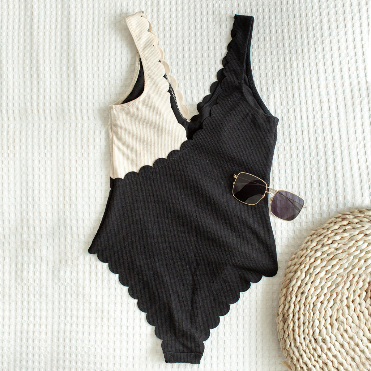 Black/White Bikini