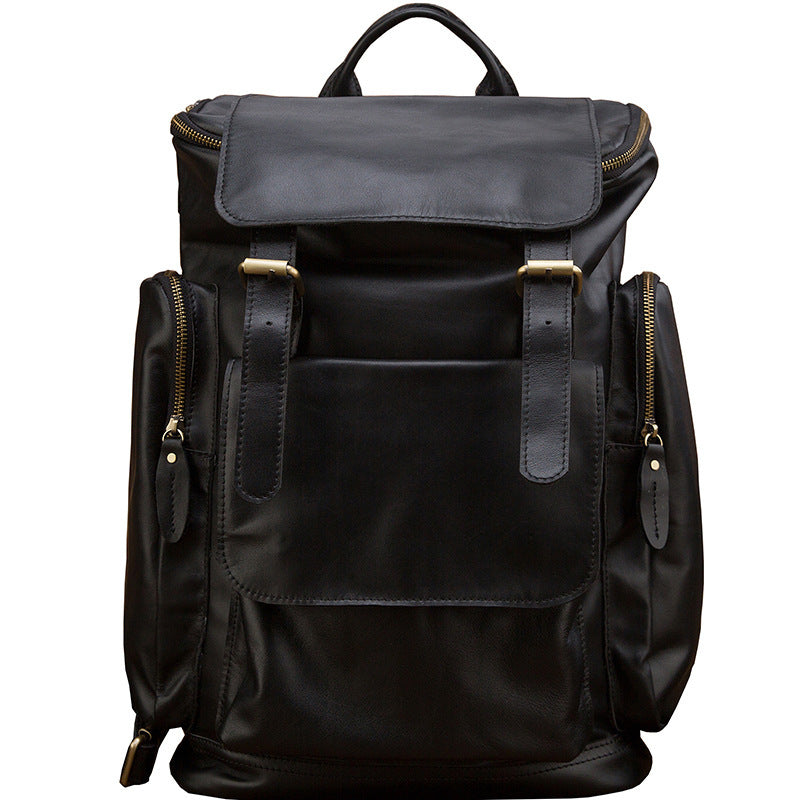 Zaino in Pelle Nero