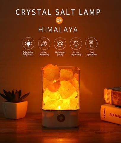 Crystal Minerale Led/Usb